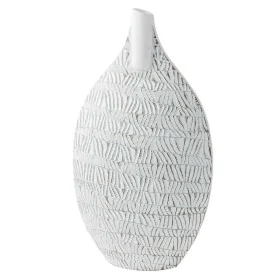 Vase DKD Home Decor Blanc Résine Moderne 32 x 13 x 57 cm de DKD Home Decor, Vases - Réf : S3030950, Prix : 54,39 €, Remise : %