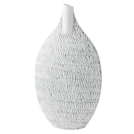 Jarrón DKD Home Decor Blanco Resina Moderno 32 x 13 x 57 cm de DKD Home Decor, Jarrones - Ref: S3030950, Precio: 47,64 €, Des...