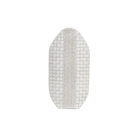 Jarrón DKD Home Decor 18 x 8 x 36 cm Blanco Resina Moderno de DKD Home Decor, Jarrones - Ref: S3030956, Precio: 17,38 €, Desc...