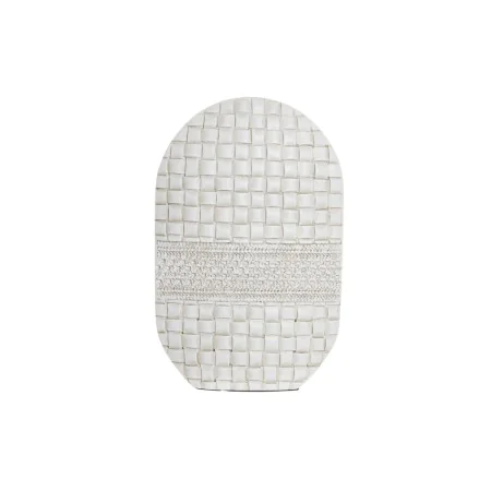 Jarrón DKD Home Decor Blanco Resina Moderno 18 x 6 x 28 cm de DKD Home Decor, Jarrones - Ref: S3030958, Precio: 13,29 €, Desc...