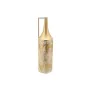 Vase DKD Home Decor Gold Metall Creme Tropical Pflanzenblatt (21 x 21 x 81 cm) von DKD Home Decor, Vasen - Ref: S3030990, Pre...