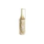 Vase DKD Home Decor Gold Metall Creme Tropical Pflanzenblatt (21 x 21 x 81 cm) von DKD Home Decor, Vasen - Ref: S3030990, Pre...