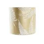 Vase DKD Home Decor Gold Metall Creme Tropical Pflanzenblatt (21 x 21 x 81 cm) von DKD Home Decor, Vasen - Ref: S3030990, Pre...