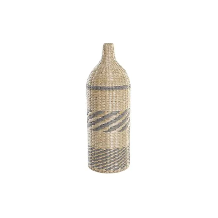 Jarrón DKD Home Decor Fibra Natural Gris (20 x 20 x 60 cm) de DKD Home Decor, Jarrones - Ref: S3031005, Precio: 29,63 €, Desc...