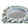 Vaso DKD Home Decor Rosa Turchese Gres Fiore Mediterraneo 17 x 17 x 13,5 cm 19 x 19 x 13,5 cm (2 Unità) di DKD Home Decor, Va...