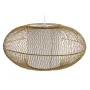 Ceiling Light DKD Home Decor White Natural Bamboo 40 W 83 x 83 x 40 cm by DKD Home Decor, Ceiling Lights - Ref: S3031107, Pri...