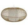 Candeeiro de teto DKD Home Decor Branco Natural Bambu 40 W 83 x 83 x 40 cm de DKD Home Decor, Iluminação de teto interior - R...