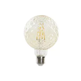 LED lamp DKD Home Decor Amber 4 W E27 450 lm 9,5 x 9,5 x 14 cm by DKD Home Decor, LED Bulbs - Ref: S3031167, Price: 9,96 €, D...