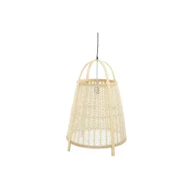 Candeeiro de teto DKD Home Decor 47 x 47 x 64 cm Natural Creme 50 W de DKD Home Decor, Iluminação de teto interior - Ref: S30...