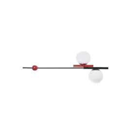 Ceiling Light DKD Home Decor Red Black White 40W 220 V (44 x 44 x 120 cm) by DKD Home Decor, Ceiling Lights - Ref: S3031216, ...