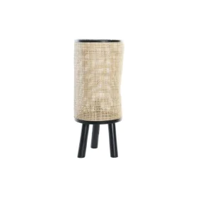 Lampada da tavolo DKD Home Decor Naturale Nero 220 V 50 W (25 x 25 x 59 cm) di DKD Home Decor, Lampade da tavolo e abat-jour ...