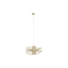 Lampadario DKD Home Decor Bianco Marrone Bambù 50 W 70 x 70 x 32 cm di DKD Home Decor, Plafoniere - Rif: S3031311, Prezzo: 13...