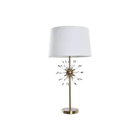 Desk lamp DKD Home Decor Golden Metal White 41 x 41 x 80 cm 220 V 50 W by DKD Home Decor, Bedside and Table Lamps - Ref: S303...