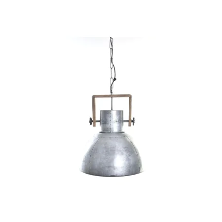 Suspension DKD Home Decor Marron Argenté Métal Bois de manguier 50 W 40 x 40 x 50 cm de DKD Home Decor, Plafonniers - Réf : S...