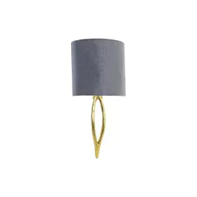 Luminária de parede DKD Home Decor Dourado Metal Poliéster 220 V 50 W (30 x 16 x 60 cm) de DKD Home Decor, Candeeiros de pare...