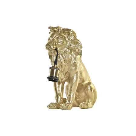 Desk lamp DKD Home Decor Golden Lion 220 V 50 W (31,5 x 18 x 35,5 cm) by DKD Home Decor, Bedside and Table Lamps - Ref: S3031...