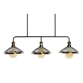 Ceiling Light DKD Home Decor 100 x 29 x 22 cm Black Golden Metal 50 W by DKD Home Decor, Ceiling Lights - Ref: S3031445, Pric...