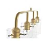 Candeeiro de teto DKD Home Decor Dourado 220 V 50 W (84 x 17 x 24 cm) de DKD Home Decor, Iluminação de teto interior - Ref: S...