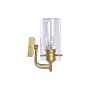 Lámpara de Pared DKD Home Decor Cristal Dorado Metal 220 V 50 W (41 x 17 x 24 cm) de DKD Home Decor, Lámparas de pared - Ref:...