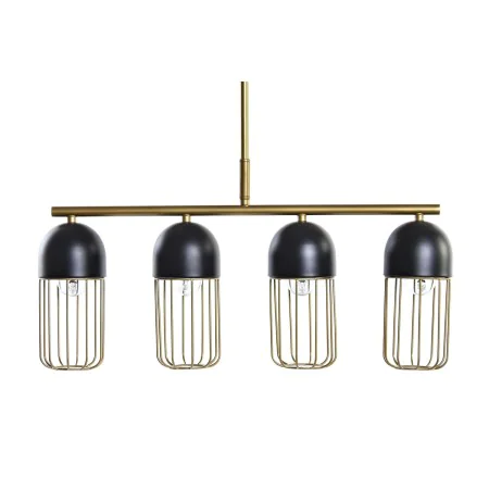 Deckenlampe DKD Home Decor Schwarz Gold Metall 50 W (60 x 11 x 26 cm) von DKD Home Decor, Deckenleuchten - Ref: S3031456, Pre...