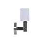 Lámpara de Pared DKD Home Decor Plateado Metal Poliéster Blanco 220 V 40 W (25 x 14 x 24 cm) de DKD Home Decor, Lámparas de p...