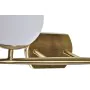 Wandleuchte DKD Home Decor Kristall Gold Metall Weiß 220 V 40 W Moderne (42 x 15 x 20 cm) von DKD Home Decor, Mehrflammige Le...