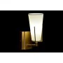 Luminária de parede DKD Home Decor 25W Dourado Metal Poliéster Branco 220 V (12 x 14 x 25 cm) de DKD Home Decor, Candeeiros d...