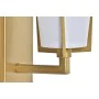 Luminária de parede DKD Home Decor 25W Dourado Metal Poliéster Branco 220 V (12 x 14 x 25 cm) de DKD Home Decor, Candeeiros d...