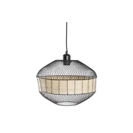 Candeeiro de teto DKD Home Decor Preto Castanho 220 V 50 W (31 x 31 x 27 cm) de DKD Home Decor, Iluminação de teto interior -...