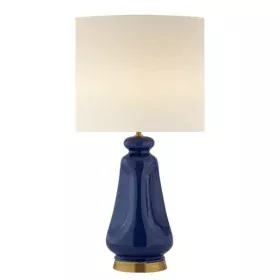 Tischlampe DKD Home Decor Beige Marineblau Porzellan 35 x 35 x 64 cm von DKD Home Decor, Tisch- & Nachttischlampen - Ref: S30...