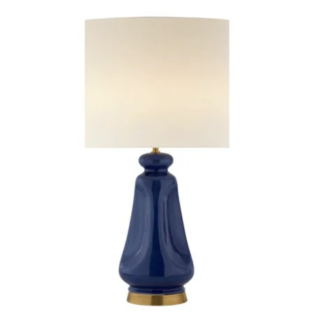 Tischlampe DKD Home Decor Beige Marineblau Porzellan 35 x 35 x 64 cm von DKD Home Decor, Tisch- & Nachttischlampen - Ref: S30...