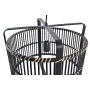 Candeeiro de teto DKD Home Decor Preto Bambu 50 W 40 x 40 x 35 cm de DKD Home Decor, Iluminação de teto interior - Ref: S3031...