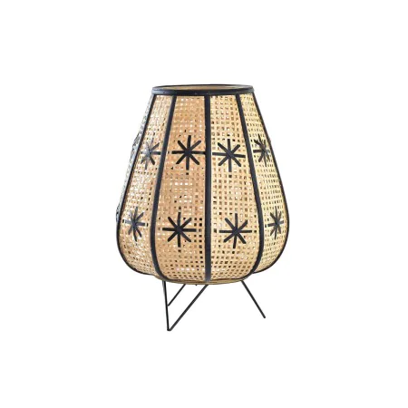 Lampada da tavolo DKD Home Decor Nero Metallo Marrone 220 V 50 W 37 x 37 x 47 cm di DKD Home Decor, Lampade da tavolo e abat-...