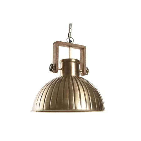 Suspension DKD Home Decor Doré Marron 50 W (41 x 41 x 40 cm) de DKD Home Decor, Plafonniers - Réf : S3031603, Prix : 88,80 €,...