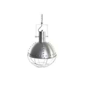 Suspension DKD Home Decor Argenté Argent 50 W (43 x 43 x 66 cm) de DKD Home Decor, Plafonniers - Réf : S3031608, Prix : 102,6...