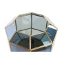 Lámpara de mesa DKD Home Decor Cristal Azul Dorado 220 V Latón 50 W Moderno (29 x 29 x 25 cm) de DKD Home Decor, Lámparas de ...