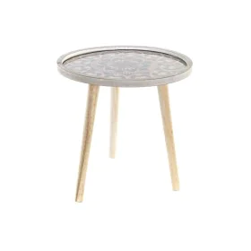 Side table DKD Home Decor Natural Black 40 x 40 x 41 cm MDF Wood by DKD Home Decor, Tables - Ref: S3031733, Price: 30,29 €, D...