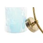 Vaso DKD Home Decor Cristal Azul Dourado Metal Mediterrâneo (19 x 15 x 33 cm) (Ø 14 cm) de DKD Home Decor, Jarrões - Ref: S30...