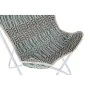 Chaise de jardin DKD Home Decor Bleu Blanc Vert Fer 74 x 65 x 90 cm de DKD Home Decor, Fauteuils - Réf : S3032019, Prix : 103...