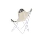 Chaise de jardin DKD Home Decor Blanc Noir Fer 74 x 65 x 90 cm de DKD Home Decor, Fauteuils - Réf : S3032024, Prix : 103,66 €...