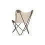 Garden chair DKD Home Decor Black Brown Cotton Iron (74 x 65 x 90 cm) by DKD Home Decor, Armchairs - Ref: S3032029, Price: 10...