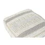 Almofada DKD Home Decor De solo Branco Cinzento Quadrado Boho 60 x 60 x 25 cm de DKD Home Decor, Almofadas - Ref: S3032036, P...