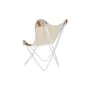 Chaise de jardin DKD Home Decor Blanc Orange Fer 74 x 65 x 90 cm de DKD Home Decor, Fauteuils - Réf : S3032039, Prix : 103,66...