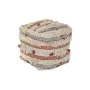 Cushion DKD Home Decor Floor Stripes Orange 50 x 50 x 50 cm White Boho by DKD Home Decor, Cushions - Ref: S3032040, Price: 62...