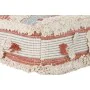 Pouffe DKD Home Decor White Orange Stripes Boho 60 x 60 x 25 cm (2 Units) by DKD Home Decor, Bean Bags - Ref: S3032041, Price...