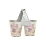 Planter DKD Home Decor Pink Metal Shabby Chic 24 x 12 x 23 cm by DKD Home Decor, Cachepots - Ref: S3032082, Price: 8,30 €, Di...