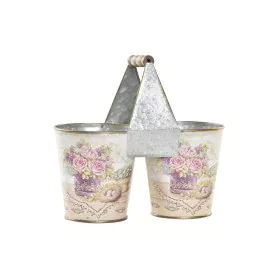 Macetero DKD Home Decor Rosa Metal Shabby Chic 24 x 12 x 23 cm de DKD Home Decor, Maceteros - Ref: S3032082, Precio: 9,23 €, ...