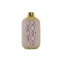 Vase DKD Home Decor 13 x 13 x 26 cm Porcelain Pink Golden Oriental Chromed by DKD Home Decor, Vases - Ref: S3032090, Price: 2...