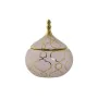 Boîte à bijoux DKD Home Decor Porcelaine Rose Doré 14 x 14 x 17 cm de DKD Home Decor, Organiseurs de bijoux - Réf : S3032093,...