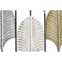 Wall Decoration DKD Home Decor Black Metal Multicolour Modern Leaf of a plant (35 x 2 x 90 cm) by DKD Home Decor, Ornaments -...